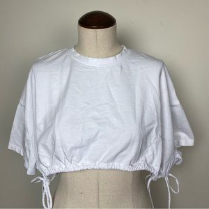 COPY - Zara Cropped Drawstring Tee